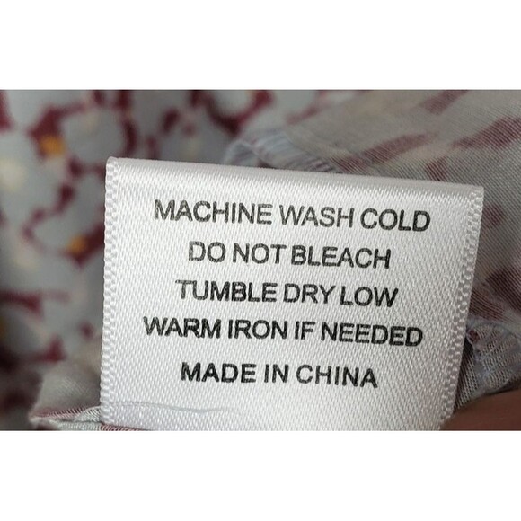 Joie Tank Top Womens 1X Silk Sleeveless Blouse Tie Shoulder Multicolor Floral - Picture 6 of 9